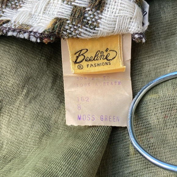 Tweed Skirt Suit Vtg - Picture 9 of 11